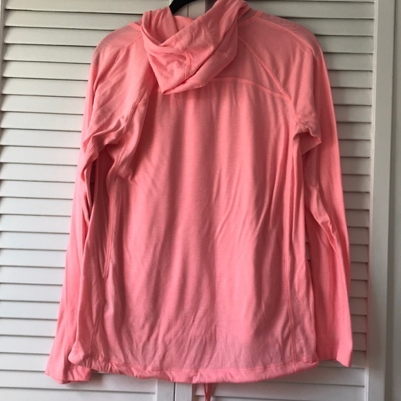 Under Armour Pink Cowl Neck Hooded Top - Picture 5 of 6